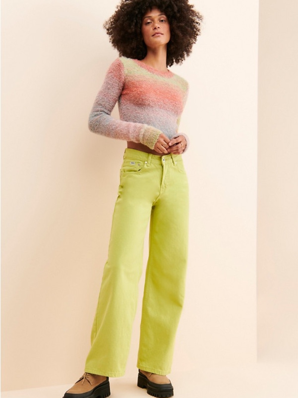 The Ragged Priest Citron Release Jeans